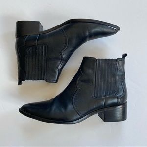Marc Fisher Yohani Western bootie